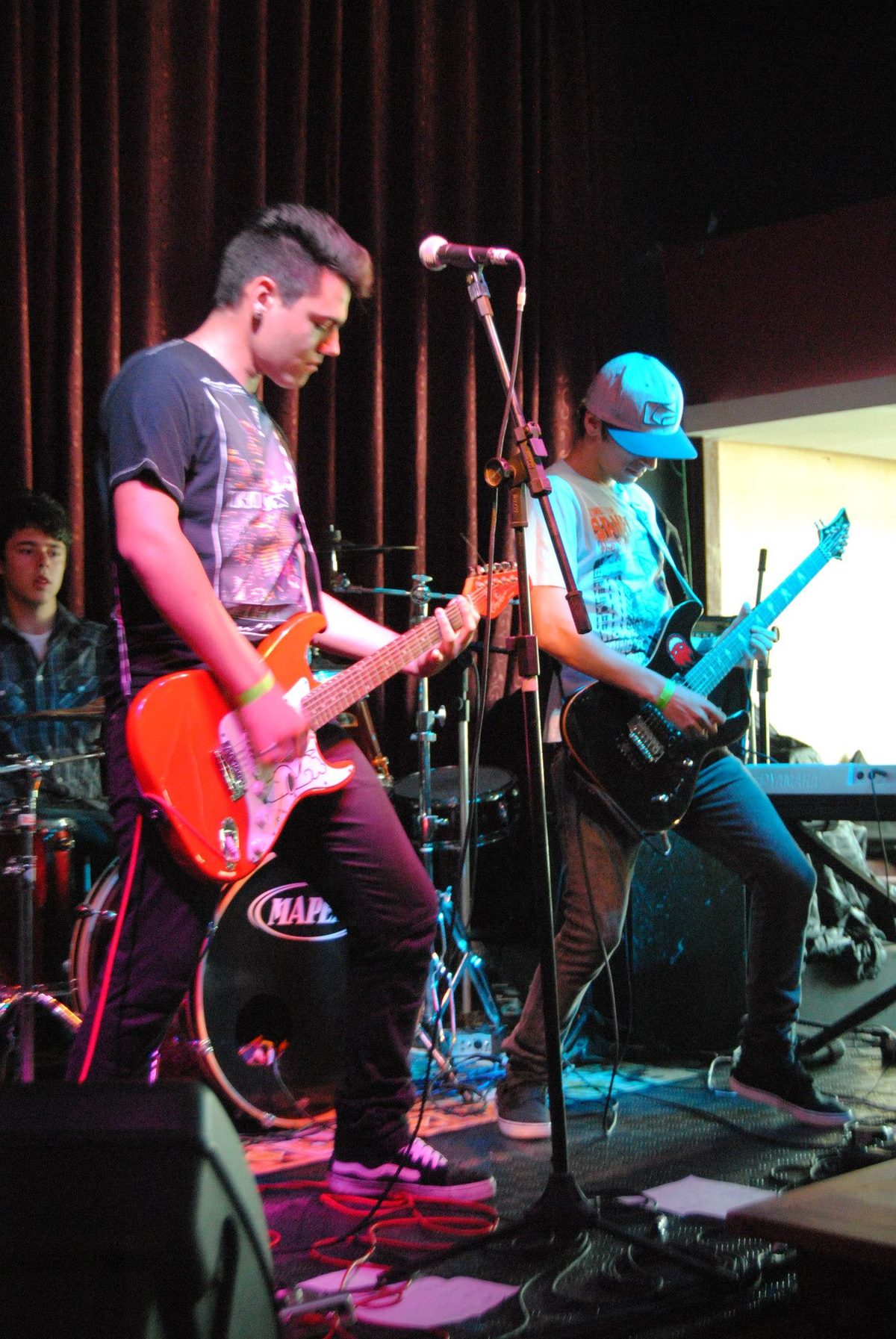Primeiro show da nova formação.